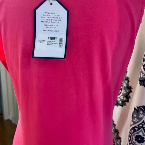 Duffield Lane Delia Dress: Raspberry - Picture 7 of 8